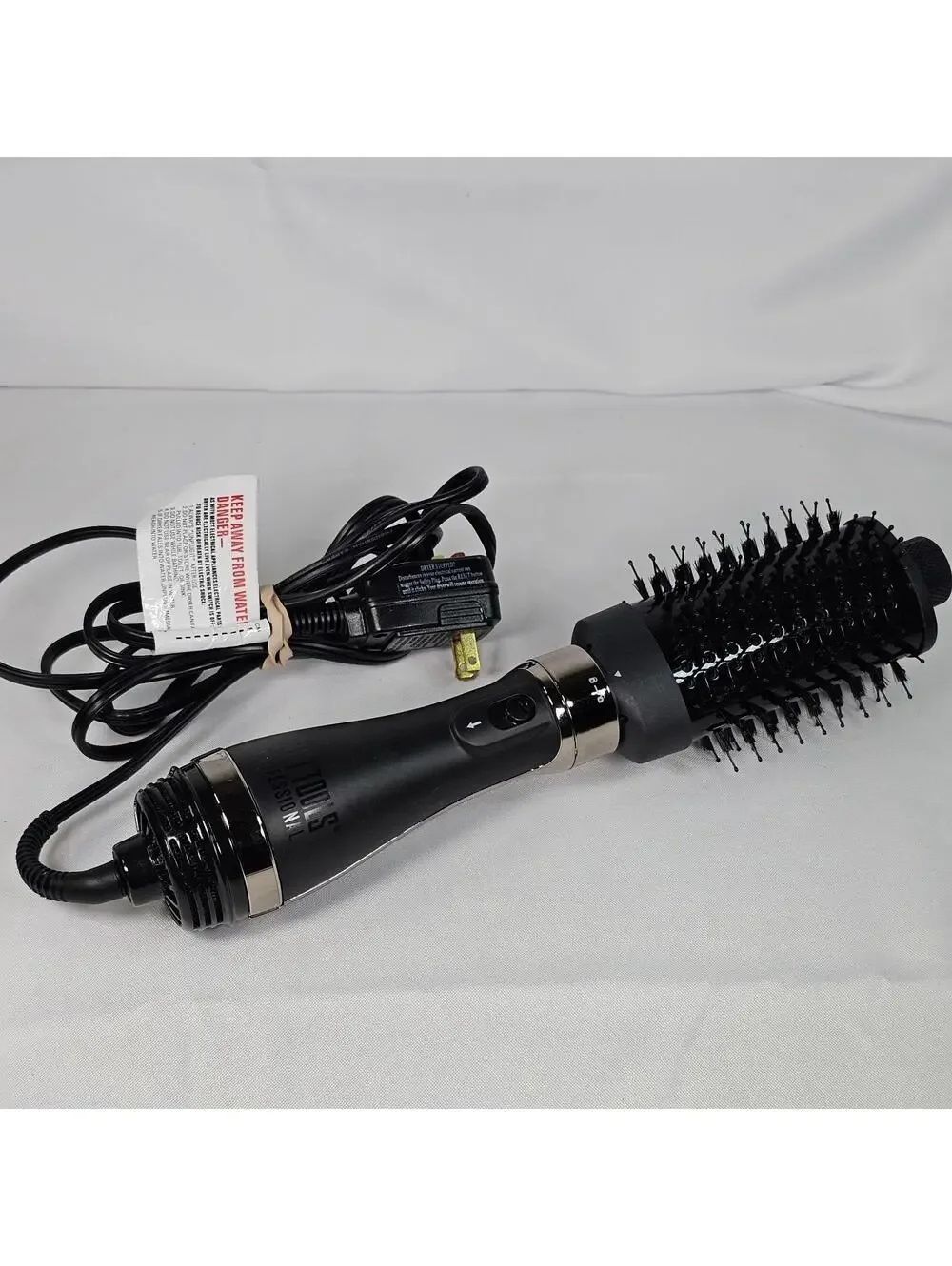 Hot Tools Pro Artist Detachable One Step Volumizer & Dryer, Black Large Tested